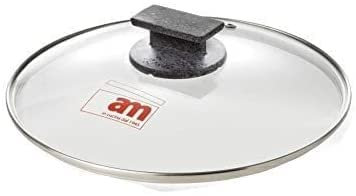 Accademia Mugnano Coperchio Vetro Cuore di Pietra per padelle Home Shop Italia (36 Cm)
