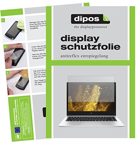 dipos 2x Matte Screen Protector for HP EliteBook 1040 G4 | Ultra-Thin, Anti-Glare, Anti-Reflective, Perfect Fit, Anti-Scratch, Bubble-Free, Fingerprint Compatible, Easy Installation