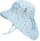 Jan & Jul Baby Sonnenhut für Mädchen, Verstellbar und Atmungsaktiv (Retro-Rose, 6-24 Monate)