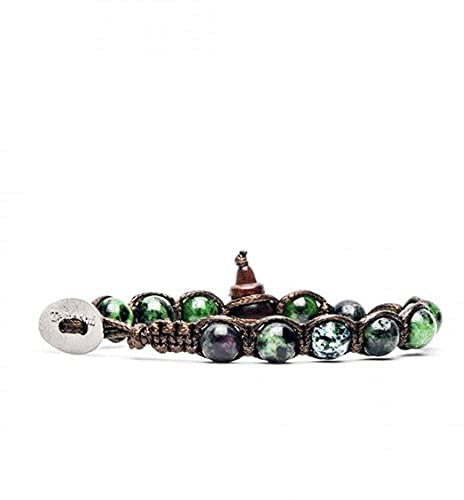 TAMASHII Armband Tibet Zoisit Rubin, Baumwolle, zoisite