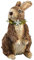 BESPORTBLE Hase Figur Stroh Kaninchen Rustikale Osterhase Osterdeko Zufällige Farbe Häschen Desktop Ornament Landhausstil Ostern Frühling Festival Party Büro Zuhause Wohnzimmer Dekoration
