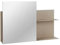 Broste Copenhagen Wandregal Mit Spiegel aus der Svante Kollektion, Material: Eisen, Glas, in der Farbe: Beige, Maße: 25 x 51 x 9,5 cm, 31002008