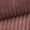 Heko Panels Murano Polsterstoff Cord-Optik Meterware Stoff zum Nähen Möbelstoff Abriebfestigkeit 35000 Zyklen 100 x 142 cm Rosa