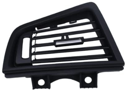 Viviance LHD RHD vorne Mitte links rechts hinten Conditioner schwarz und verchromt Lüftungsgitter Auslassblende kompatibel mit BMW F10 F11 F18 2010-2016 - LHD Black Left