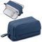 Tesmien Pencil Case, Large Pencil Case with 4 Compartments Stationery Organizer for Boys and Girls, Aesthetic Pencil Bag Suitable for Kids Teenagers Students Women Men, Dark Blue