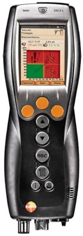 testo 330-2 LL v2010 - Abgas-Analysegerät mit Bluetooth und COH2-Zelle