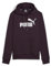 PUMA Damen Logo Hoodie FL (S) Sweat, Midnight Plum, M EU