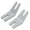 YEQIN 2PCS Bulky Seam Jumper Hump Jumping Button Clearance Plate Presser Foot Sewing Tool for Chunky Denim and Hemlines Compatible with Husqvarna Viking Brother Singer Janome and Pfaff Sewing Machine