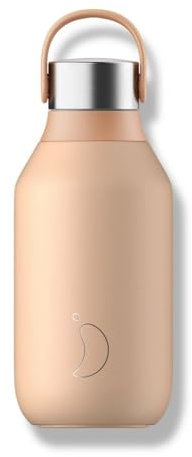Generico Chillys Serie 2 PEACH ORANGE 350 ml Flasche aus BPA-freiem Edelstahl wiederverwendbar
