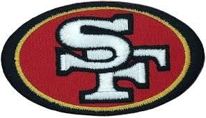 Rugby Fans San Francisco Logo American Football Patch Aufnäher – Abzeichen zum Aufnähen oder Aufbügeln –einzigartiges dekoratives Logo für Jacken, Jeans und Taschen – Vintage – Bekleidung