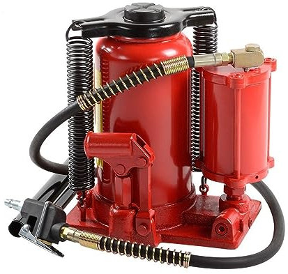 Cric de remorque robuste Équipement de levage portatif de Machine de cric de bouteille de Position basse de cric hydraulique d'air d'autoe de 20 tonnes pour soulever une remorque de camping-car, une r