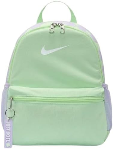Nike Zaino Y Nk Brsla Jdi Mini Bkpk, Vapor Green/Lilac Bloom/White, DR6091-376, MISC