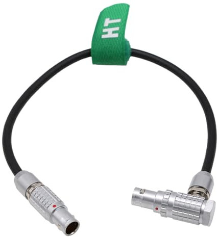HangTon Ronin 2 Run Stop Trigger Steuerkabel für ARRI ALEXA Mini LF Kamera, 14 pin RSS auf 7 pin Right Angle 30cm