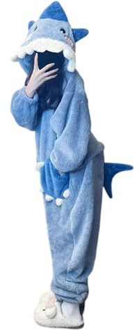 Erwachsener Onesie, Unisex Tier-Kapuzenkostüm, Niedliche Robe Mit Knöpfen, Weicher Flauschiger Strampler, Animal Bademantel Loungewear Sets Cosplay Kostüm Für Halloween