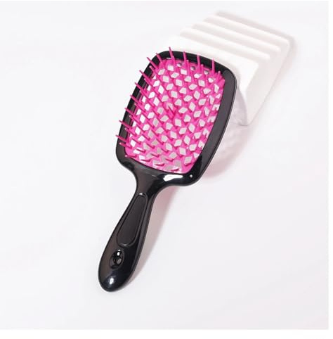 MIUYTRN 1 stück Mesh Hohl Massage Kamm Glattes Haar Styling Pinsel Haar Styling Pinsel Haar Trocknen Pinsel Haar Styling Pinsel cuicui(TangGuoWangGeS-Rose)