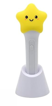 Robo Toys Stern Nachtlicht für Kinder – Weiches Silikon, USB-aufladbar, tragbare Einschlafhilfe & Stilllicht für das Babyzimmer