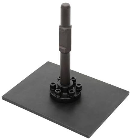 LKHDONG Stampfer Bodenverdichter Handstampfer zum Verdichten, Stampferplatte Garten Schwerlaststampfplatte Beton Verdichtungsplatte 26x20,5cm