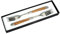 Forge de Laguiole - 2er Set Gabeln - Griff Oliven-Holz - Steakgabeln Frankreich - Stahl matt