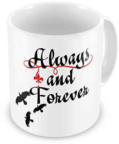 iMage Tazza Mug Always and Forever a Vampire - Famosi Bianca