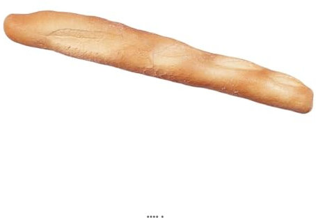 Artif-déco-mag.com - Baguette de pain artificiel en Plastique soufflé L 580x80 mm