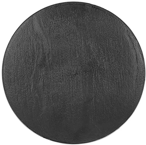 Garcia de pou Mini Assiettes Imitation Ardoise 12,8X1,3 Cm Noir Ps - 288 unités