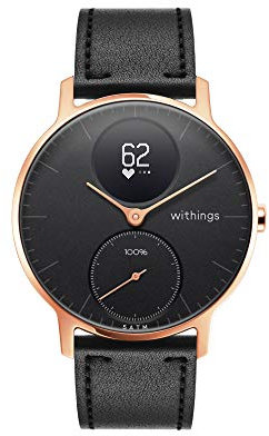 Withings Steel HR - Hybride Smartwatch - stappenteller met verbonden GPS, hartslagsensor, slaapmonitor, slimme meldingen, waterbestendig en een batterijlevensduur van 25 dagen