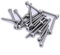 M4 (4mm x 30mm) Pozi Pan Machine Screw (Bolt) - Stainless Steel (A2) (Pack of 20)