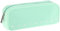 Pigna, Bustina trousse in morbido Silicone, Monocromo Pastel, 20x6x7.5 cm, Colore Verde delicato, Confezionato singolarmente