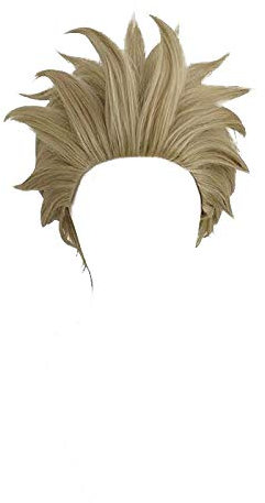 PWEINCY Cosplay Perücke Kurzes braunes Haar für Halloween Kostüm