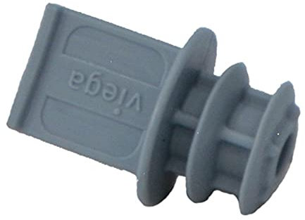 Viega Raxofix Stopfen, 16 mm, Modell 5359.1, Kunststoff