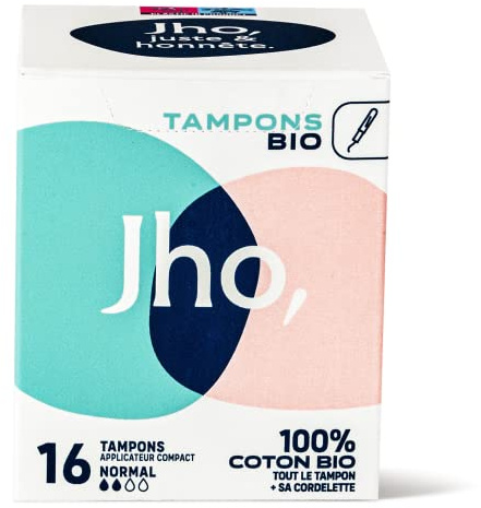 Bio Baumwolle Stempel mit kompaktem Applikator (normal)