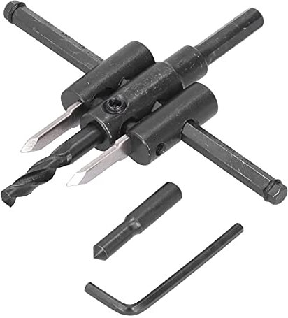 Verstellbare Lochsäge, verstellbarer Kreislochschneider, Sägesatz, Holzbohrer, runder Schnitt, Holzbearbeitungswerkzeug(30-120 mm)