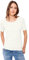 Cecil Damen Style Lena Basic T-Shirt Baumwolle, Vanilla White, XS