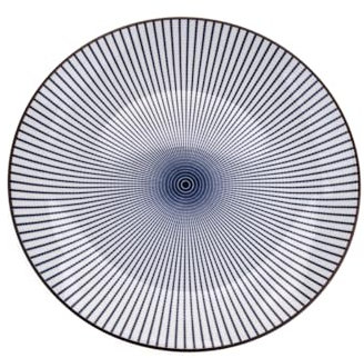 HOMLA Teller Navia - Essteller - aus Steingut - Langlebig und Widerstandsfähig - Harte, Glänzende, Kratzfeste Oberfläche - Durchmesser 27cm, Grün