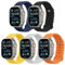 Astorgos 5Pack Correa Ocean Compatible con Apple Watch Ultra 2 49mm 45mm 44mm 42mm, Pulsera Deportiva de Silicona Suave de Repuesto para iWatch Ultra SE Series 9 8 7 6 5 4 3 2 1, Multicolor A