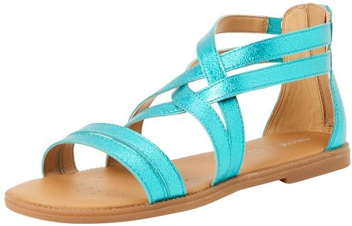 Geox J Sandal Karly Girl, Smeraldo Dk, 28 EU