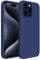 ACRONIX Compatible with iPhone 15 Pro Max Case 6.7, Silky-Soft Touch Liquid Silicone Shockproof Rubber Cases Comprehensive Protection Cover for iPhone 15 Pro Max-Midnight Blue