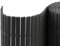 casmartis PVC Sichtschutzmatte - grau - 140 x 300 cm - Zaunsichtschutz, Sichtschutzzaun, Balkonverkleidung, Zaunblende