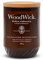 Bougie parfumée WoodWick ReNew avec mèche crépitante | Bougie Fleur de Cerisier et Vanille grand format | Cire à base de soja et de noix de coco | Matériaux recyclés | Cadeaux parfaits pour femmes