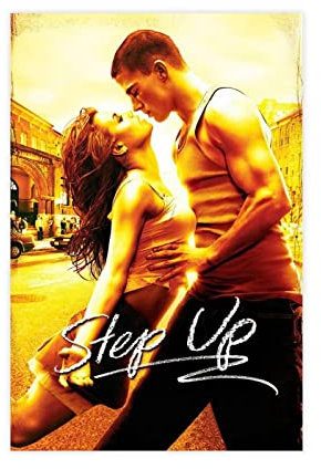 ZAPORA Step Up Filmposter auf Leinwand, Poster, Wandkunst, Dekor, Bild, Gemälde für Wohnzimmer, Schlafzimmer, Dekoration, ungerahmt, 40 x 60 cm