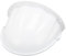 Universal Sun Rain Shade ABS Plastic Outdoor Security Camera Cover Shield for Outdoor Camera (White)