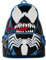 Loungefly Marvel Venom Cosplay Rucksack, leuchtet im Dunkeln, Mehrfarbig/Meereswellen (Ocean Tides), Einheitsgröße, Halloween-Mini-Rucksack