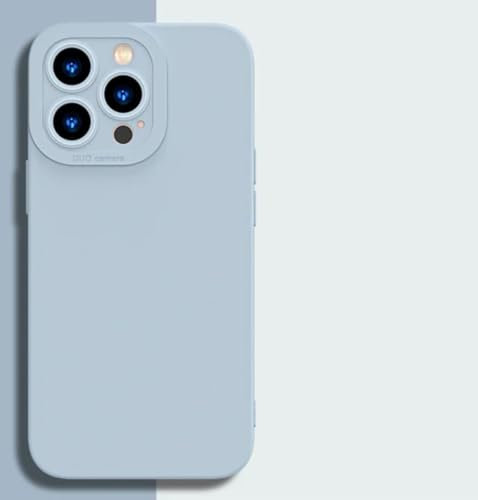 KK KENIK Shockproof Bumper Case Compatible with iPhone 14 Pro Max – Liquid Silicone Case, Luxury Matte Finish with Built-in Camera Protector & Slim Fit Design | Electronics & Gadgets, Sierra Blue