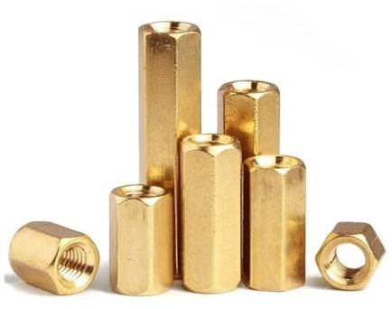 10/20/30 Stück M2 M2,5 M3 M4 Bolzenmontage Messing Hex Spacer Board Säule Sechskantgewinde PCB Motherboard Mutter Hohlsäule Abstandsbolzen Schraube(19mm (30pcs),M2.5)