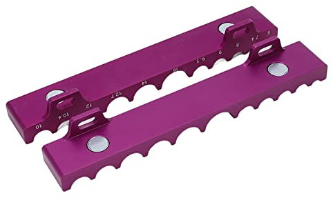 Pwshymi 1Pair Vise Jaw, Lightweight Repair Tool for Rear Shock, Front Fork, Round Tube, Aluminium Alloy