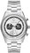 Emporio Armani Watch for Men, 2 sub dial Chronograph Movement and 43mm Case Size with Stainless Steel, Leather or Silicone Strap Schwarz und Silberton, 42MM