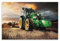 JANSD Traktor im Feld A Good Harvest Day, Traktordrucke, Poster, Leinwand, Wandkunst, Ölgemälde, Dekoration, ungerahmt, 30,5 x 45,7 cm