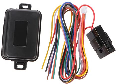CRILSTYLEO Regler Auto Seitenspiegelschloss klappbar Ordner für Seitenspiegel Autospiegel falten plastikenten plasur automatische Seitenspiegelverriegelung klappbar Faltsystemmodul Abs Black