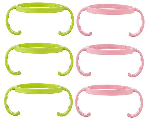 TOYANDONA 6stücke Flaschenhalter Für Babymilchflaschen Aus Flexibel Und Verdrehsicher Einfach Anzubringen Und Abzunehmen Fördert Selbstständiges Trinken