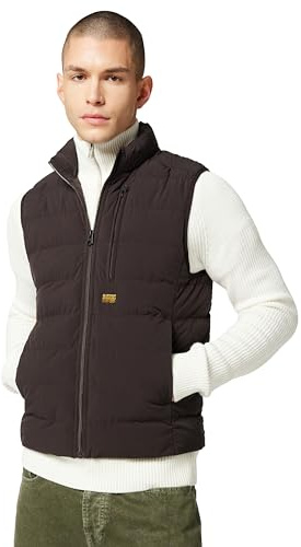 G-STAR Foundation Liner Weste Gilet, Marrone (Ganache D24277-D518-G652), XS Uomo